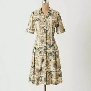Anthropologie Alary Shirt Dress